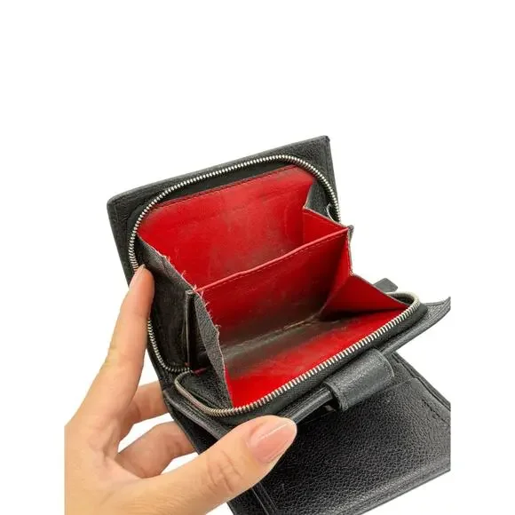 KT033: Bvlgari Black Leather Bi-Fold Wallet*COA - Picture 10 of 10